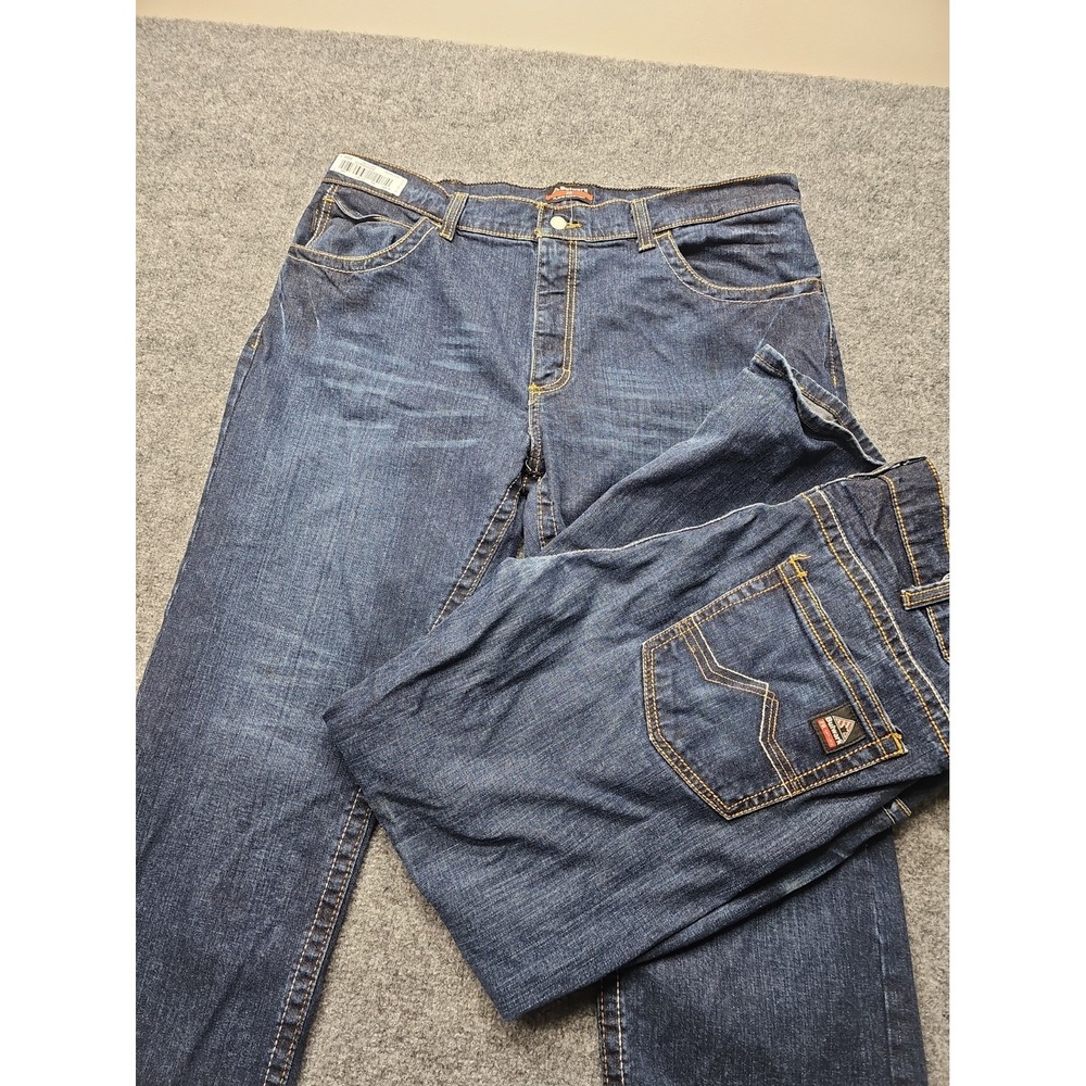 Lot Of 2-Bulwark FR Mens Jeans Size 40x30(40x31) CAT 2112 Flame Resistant